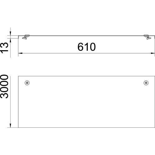 6227616 Obo WDRL 1116 60 DD Deckel mit Drehriegel Weitspann System 110 und 160 Produktbild Additional View 1 L