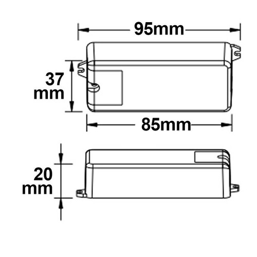 112587 Isoled LED PIR Bewegungs Sensor mit Sensorkopf, Reichweite 3 m, 230V, m Produktbild Additional View 1 L