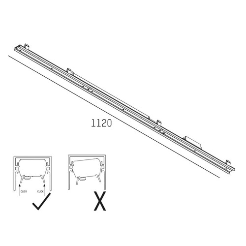 577-001030024080 Molto Luce RIDE LICHTEINSATZ STRAIGHT  LED Produktbild Additional View 1 L