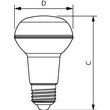 81181800 Philips Lampen CoreProLEDspot D 4.5 60W R63 E27 827 36D Produktbild Additional View 1 S