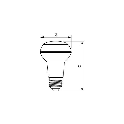 81181800 Philips Lampen CoreProLEDspot D 4.5 60W R63 E27 827 36D Produktbild Additional View 1 L