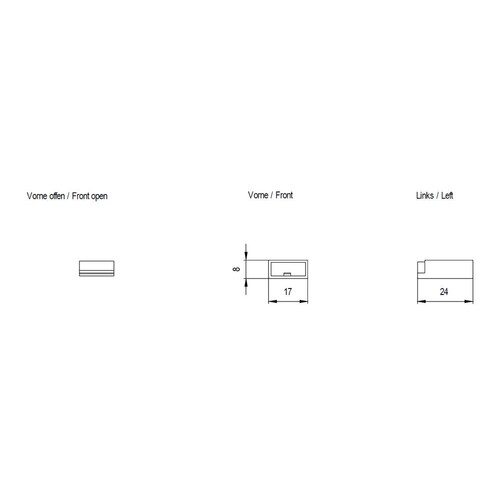 6GK5907-8PA00 Siemens KEY PLUG W780 IFEATURES Produktbild Additional View 1 L