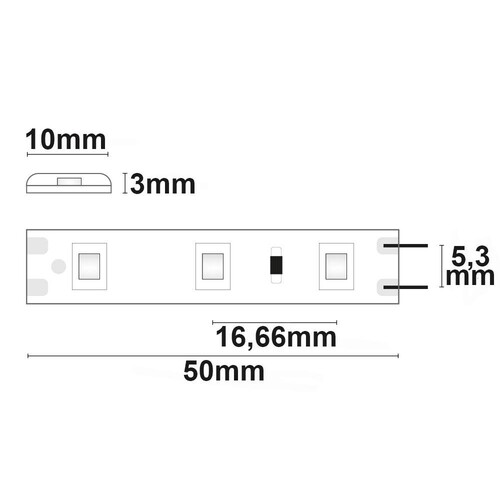 111905 Isoled LED SIL845 Flexband, 12V, 4,8W, IP66, neutralweiß Produktbild Additional View 2 L