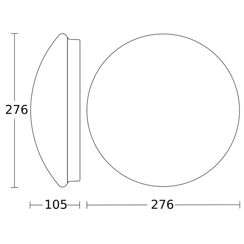 008383 Steinel RS 16 LED PC Sensorleuchte Produktbild