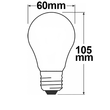 113323 Isoled E27 Vintage Line LED Birne 8W ultrawarmweiß, dimmbar Produktbild Additional View 2 S