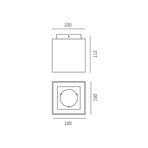 68-556102xw Design Living ALEA LED DL schwarz LED Produktbild Additional View 1 L