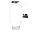 113321 Isoled E27 T45 8W warmweiß, dimmbar Produktbild Additional View 2 S