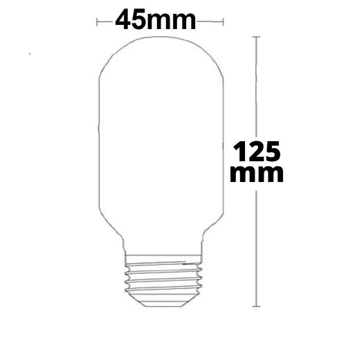 113321 Isoled E27 T45 8W warmweiß, dimmbar Produktbild Additional View 2 L