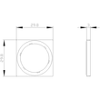 3SU1900-0AX10-0AA0 Siemens EINZELRAHMEN Produktbild Additional View 1 S