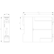 3SK1122-1CB44 Siemens SIRIUS SICHERHEITSSCHALTGERAET AD E2+2TV Produktbild Additional View 2 S