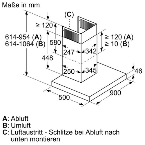 DWB97CM50 Bosch Wandesse 90cm Edelstahl Produktbild Additional View 5 L