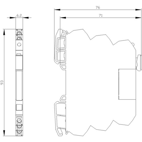 3RQ3118-1AB01 Siemens STECKSOCKELKOPPLER AC/DC24V,1W, SCHRAUB Produktbild Additional View 2 L