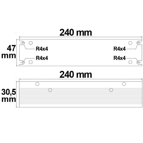 113142 Isoled Trafo 12V/DC, 0 200W, Gitter Slim Produktbild Additional View 1 L