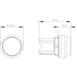 3SU1000-0BB10-0AA0 Siemens DRUCKTASTER, SCHWARZ Produktbild Additional View 1 S