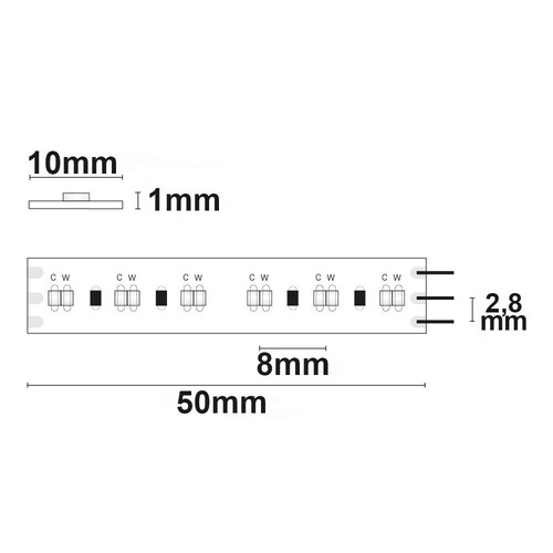 113553 Isoled Flexband 24V CRI923 20W Produktbild Additional View 2 L