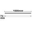 113563 Isoled LED Linearleuchte Prof.40W IP66 NW Produktbild Additional View 2 S