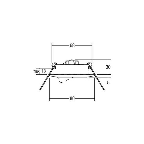 00309302 Brumberg Lautsprecher chrom 3/4W, 20 Ohm Produktbild Additional View 1 L