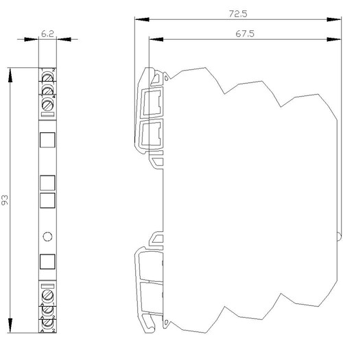 3RQ3038-1AB00 Siemens EINGANGSKOPPELGLIED AC/DC24V,1 WECHSLER Produktbild Additional View 2 L