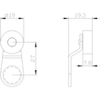 3SE5000-0AA02 Siemens SCHWENKH. 27MM, METALL FUER POS.3SE51/52 Produktbild Additional View 1 S