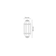 614100 SG Leuchten SORRENTO schwarz E27 CFL Produktbild Additional View 1 S