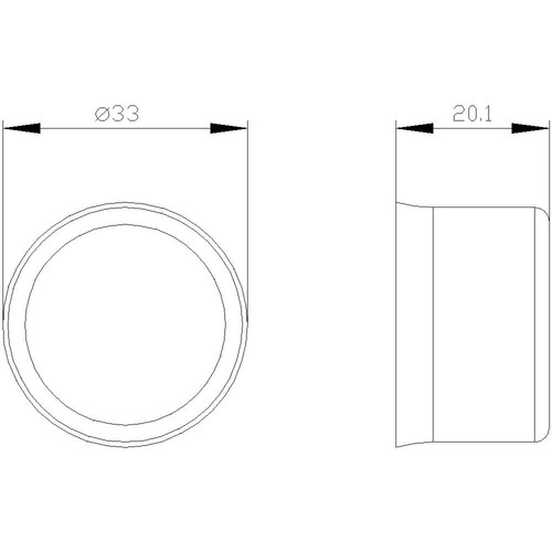 3SU1900-0DC70-0AA0 Siemens SCHUTZKAPPE Produktbild Additional View 1 L