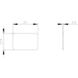 3SU1900-0AD16-0AA0 Siemens BEZEICHNUNGSSCHILD ZUM SCHNAPPEN Produktbild Additional View 1 S