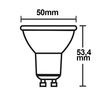 113759 Isoled GU10 3W 270° opal weiß LED Leuchtmittel Produktbild Additional View 2 S