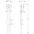 3SE5000-0AA52 Siemens LAENGENV.SCHWENKH. EDELST. FUER 3SE51/52 Produktbild Additional View 1 S