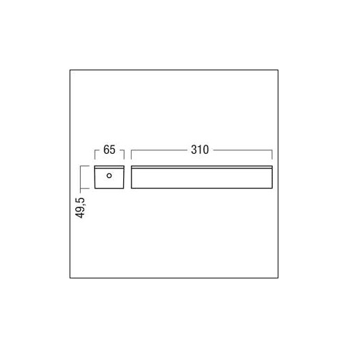 42186012 Zumtobel Puresign/Comsign 150 P MSC E3D SRE Produktbild Additional View 1 L