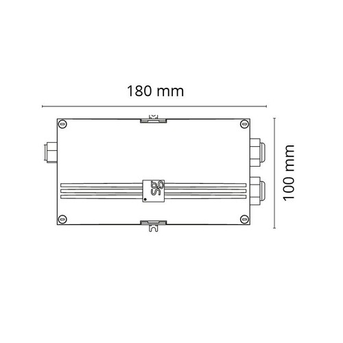 900117 SG Leuchten LUNA VERTEILERBOX, 24V, inkl. Treiber Produktbild Additional View 1 L