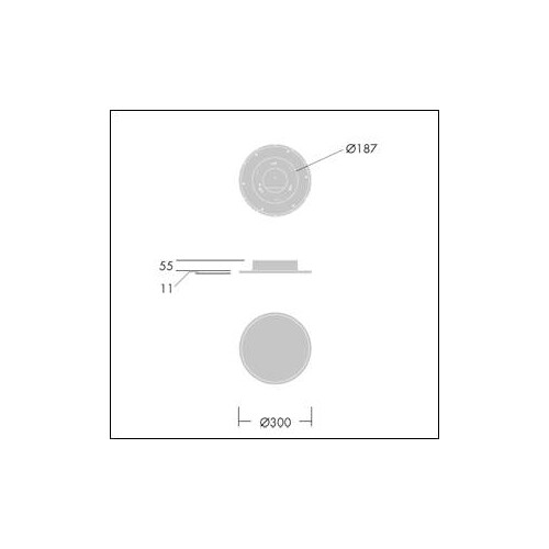 96631490 Zumtobel OMEGA C LED1500-830 HFIX R300 Produktbild Additional View 1 L