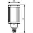 63820700 Philips Lampen TForce LED HPL ND 40 28W E27 840 Produktbild Additional View 1 S