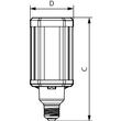 63820700 Philips Lampen TForce LED HPL ND 40 28W E27 840 Produktbild Additional View 2 S