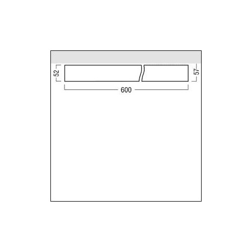 42928713 Zumtobel MIRL A LED3800 840 Q600 WB LDO LED Deckenanbauleuchte Produktbild Additional View 1 L