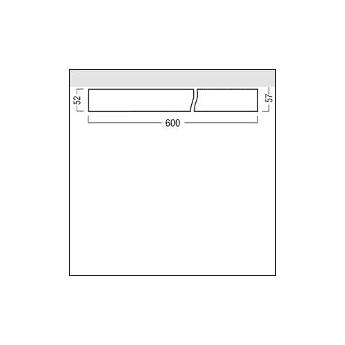 42928713 Zumtobel MIRL A LED3800 840 Q600 WB LDO LED Deckenanbauleuchte Produktbild Additional View 1 L