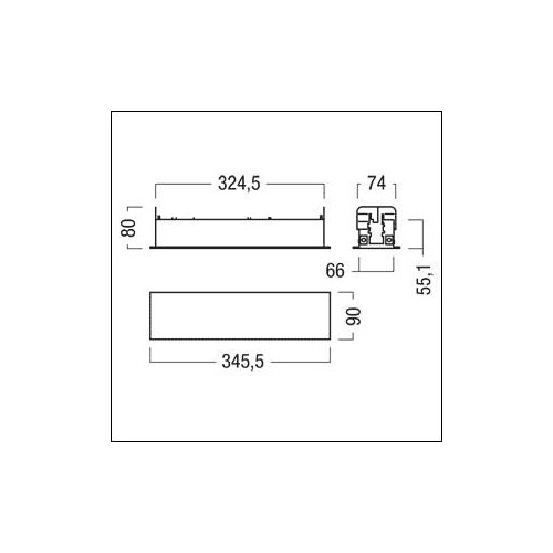 42186016 Zumtobel PURESIGN/COMSIGN 150 P MRC E1D SRE Sicherheitszeichenleuchte Produktbild Additional View 1 L