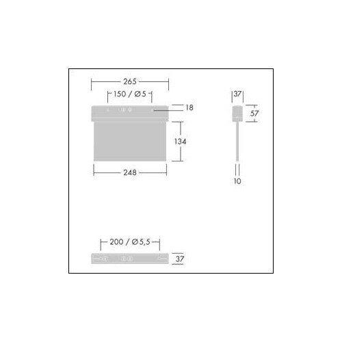 96222360 Thorn Voyager Style 115 MS E3T SM S WH Rettungszeichenleuchte Produktbild Additional View 1 L