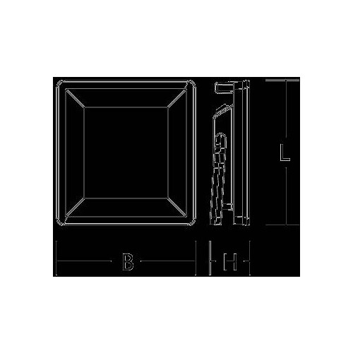 83-02200-0006 Sonlux GLADIATOR SL ll Arbeitsleuchte 75W 8000lm 5000K 2 SSD Produktbild Additional View 2 L