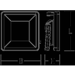 83-01000-0006 Sonlux Gladiator SL I 40W 4000lm 5000K 5m Zuleitung Produktbild Additional View 2 S