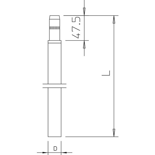 5000335 Obo LE ERDER V4A LightEarth Tiefenerder 1,5m Edelstahl, rostfrei Produktbild Additional View 1 L