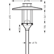 6720840 Trilux 9821 RB6L LRA/1500 730 2G1S ET Produktbild Additional View 2 S