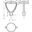 6651040 Trilux Publisca P1 RB6L LRA/4600 740 6G1S ET Produktbild Additional View 2 S