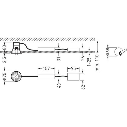 9002015673 Trilux SNS RC1 WRMF 19 8 930 ETDD 01 Produktbild Additional View 2 L