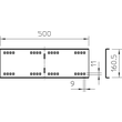 6227832 Obo WRWVK 160 FS Winkelverbinder für Weitspann System 160 160x500 Stahl  Produktbild Additional View 1 S