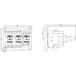 3RA2445-8XF32-1NB3 Siemens Stern Dreieck Komb.,75 kW/400V,ACDC20-33 Produktbild Additional View 2 S