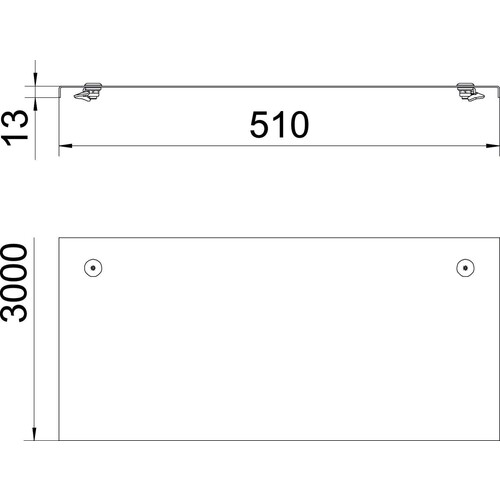 6227366 Obo WDRL 1116 50 A2 Deckel mit Drehriegel Weitspann System 110 und 160 Produktbild Additional View 1 L