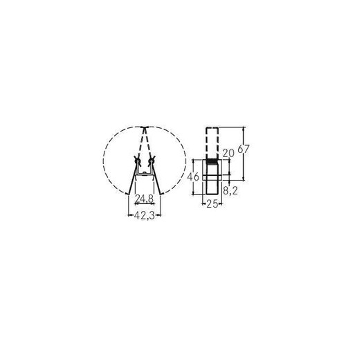 53012000 Brumberg Federhalter Set zu 53654 Federhalter Set zu 53654 Produktbild Additional View 1 L