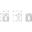 3SU1500-1AA10-1NA0 Siemens HALTER, KONTAKTMODUL 1S,1S Produktbild Additional View 2 S