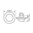 EP10427763 Esylux PD C 360i/32 plus Decken Präsenzmelder 360° Unterputz, Re Produktbild Additional View 1 S