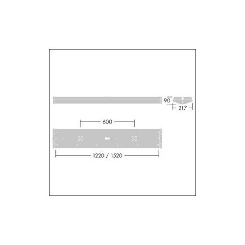 96628921 Thorn COLLEGE LED4650 840 HFIX E3 L1500 LED-Anbauleuchte Produktbild Additional View 1 L